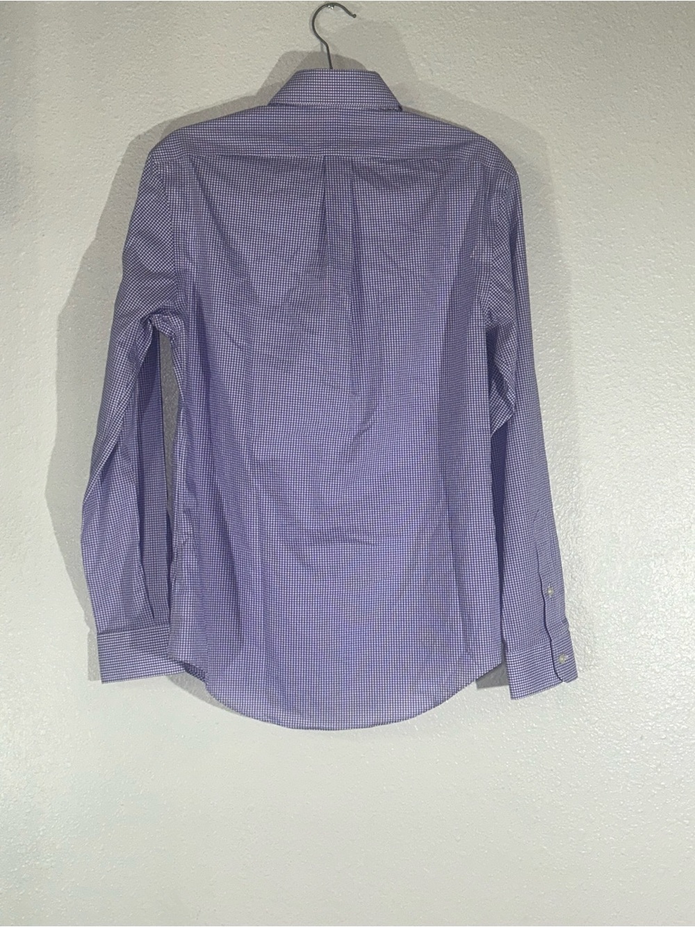 Polo by Ralph Lauren Purple Mini-Check Button-Down Shirt - Picture 4 of 4